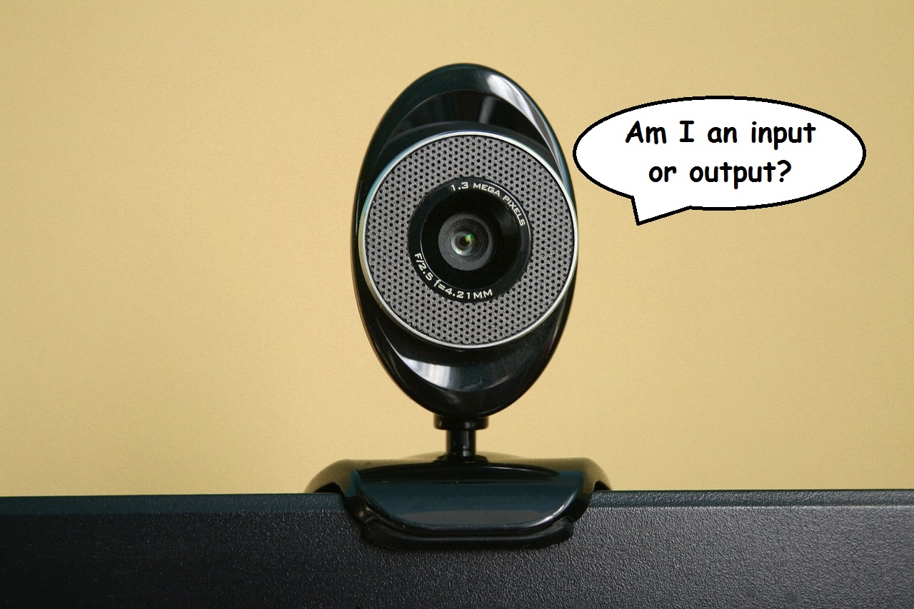 Is A Webcam An Input Or Output Device Electronic Guidebook